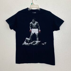 ALI Men’s Black 100% Cotton T Shirt Size M